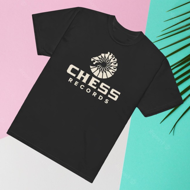 Chess Records Merch Store Chess Records Circular Logo T-Shirt Black 3 Chess Records Merch Store Chess Records Circular Logo T-Shirt Black