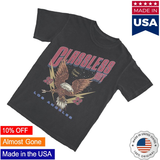 Classless Act Store Merch Vintage Eagle Tee (Pepper) 3 Classless Act Store Merch Vintage Eagle Tee (Pepper)