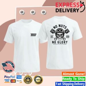 Cleetus Mcfarland Merch Store Downforce Danny No Nuts No Glory Shirt Black