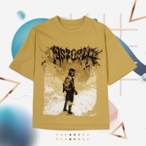 Cloakbrand Merch Store Boxy Graphic Tee Desert