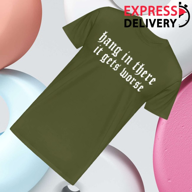 Clown World Store Merch Hang In There, It Gets Worse Men's Premium T-Shirt 3 Clown World Store Merch Hang In There, It Gets Worse Men's Premium T-Shirt