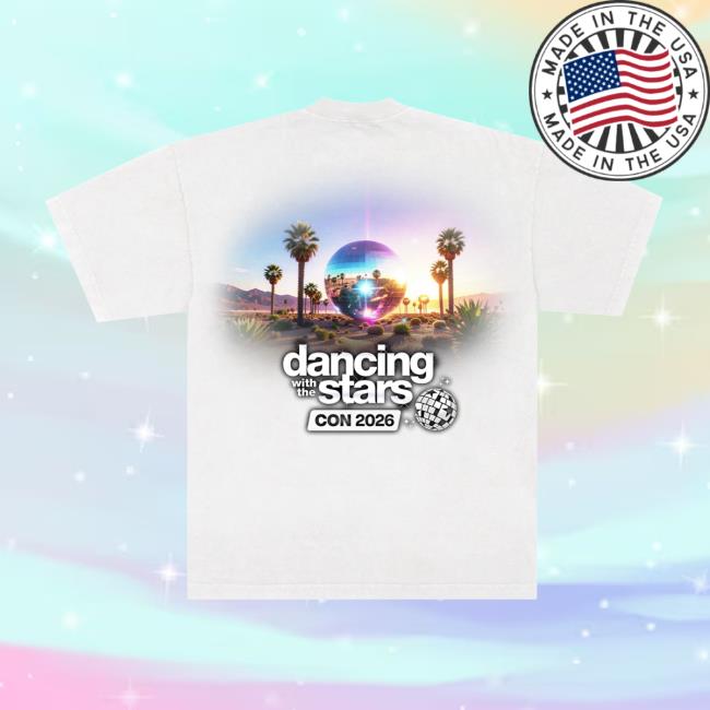 Dancing With The Stars Store Merch Dwtscon Disco Desert Tee 4 Dancing With The Stars Store Merch Dwtscon Disco Desert Tee