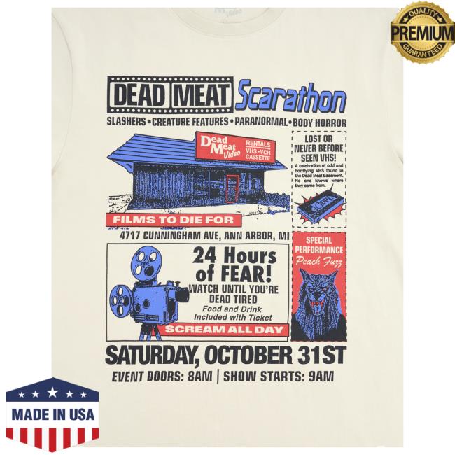 Dead Meat Store Merch Dm X Creep Scarathon Tee 5 Dead Meat Store Merch Dm X Creep Scarathon Tee