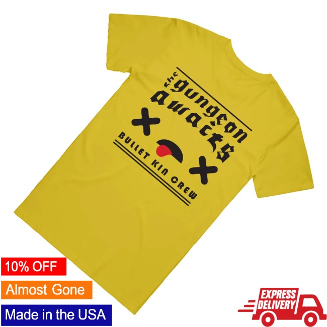 Devolver Digital Store Merch Enter The Gungeon Anniversary Bullet Kin T-Shirt 3 Devolver Digital Store Merch Enter The Gungeon Anniversary Bullet Kin T-Shirt
