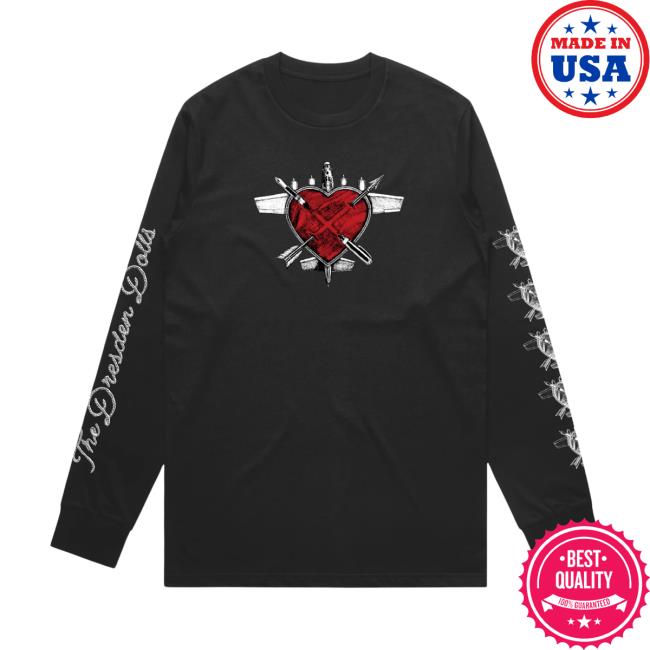 Dresden Dolls Merch Store Heartplane Longsleeve 2 Dresden Dolls Merch Store Heartplane Longsleeve