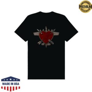 Dresden Dolls Merch Store Heartplane T-Shirt