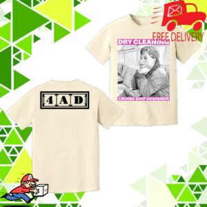 Dry Cleaning Merch Store Cruise Ship Designer Ecru T-Shirt