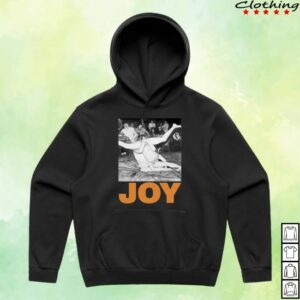 Dry Cleaning Merch Store Joy Black Hoodie