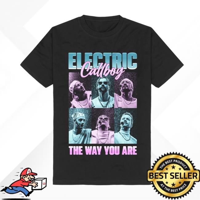 Electric Callboy Merch Store The Way You Are Collage T-Shirt 3 Electric Callboy Merch Store The Way You Are Collage T-Shirt