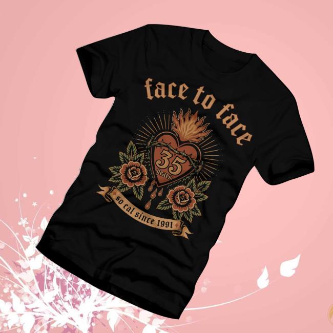 Enemy Ink Merch Store Face To Face - 35 Years - Unisex T 3 Enemy Ink Merch Store Face To Face - 35 Years - Unisex T