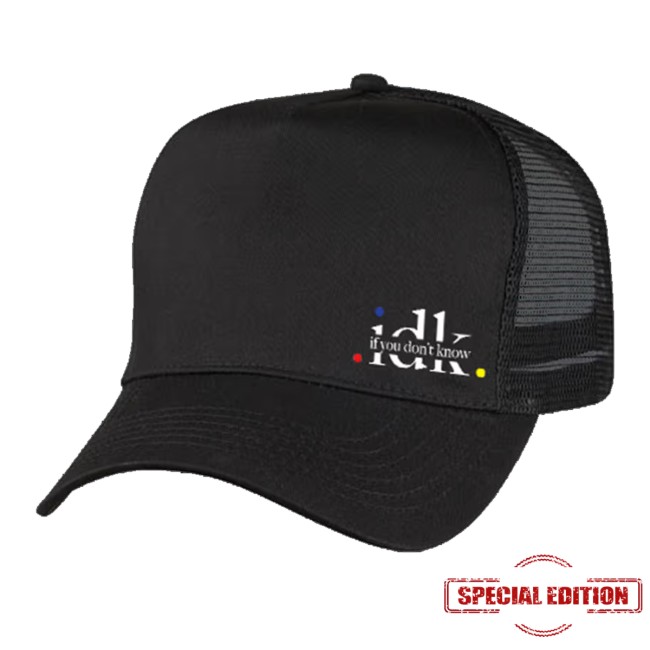 Etds Merch Store .Idk. Trucker Hat 2 Etds Merch Store .Idk. Trucker Hat