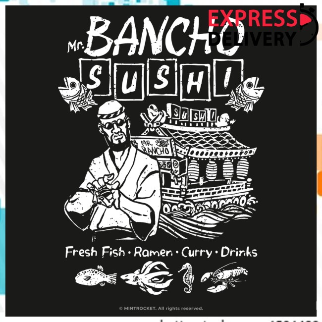 Fangamer Merch Store Dave The Diver Bancho Sushi Shirt 4 Fangamer Merch Store Dave The Diver Bancho Sushi Shirt