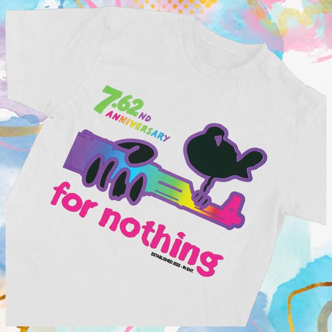 Fornothing Store Merch 7.62 Tee White 5 Fornothing Store Merch 7.62 Tee White