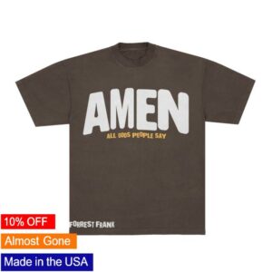 Forrest Frank Merch Store Amen Brown T-Shirt