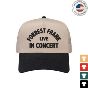 Forrest Frank Merch Store Forrest Frank Live Black & Khaki Hat