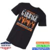 Garbage Merch Store Classic Garbage In Concert Black T-Shirt