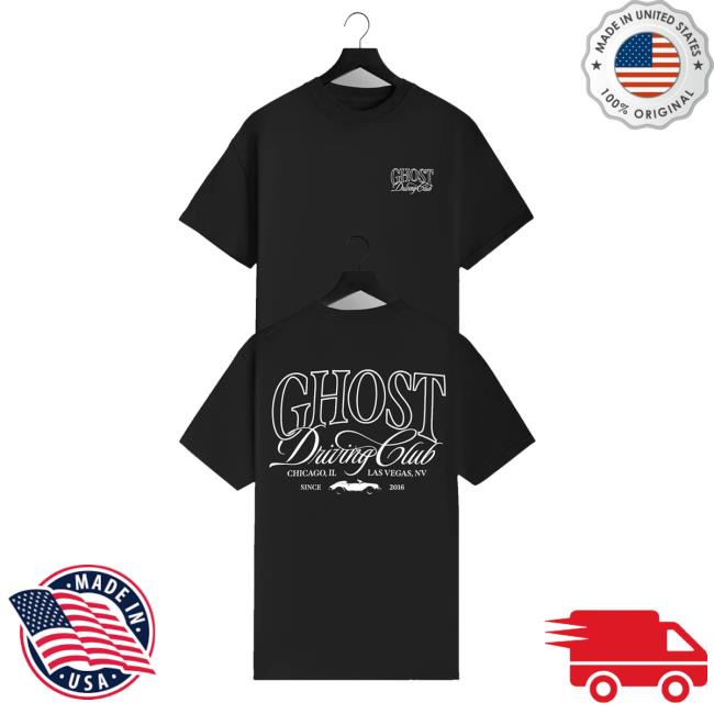 Ghost Lifestyle Store Merch Ghost Driving Club Tee Black 5 Ghost Lifestyle Store Merch Ghost Driving Club Tee Black
