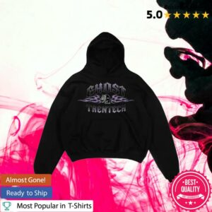Ghost Racing Merch Store Leashed Up Hoodie Black
