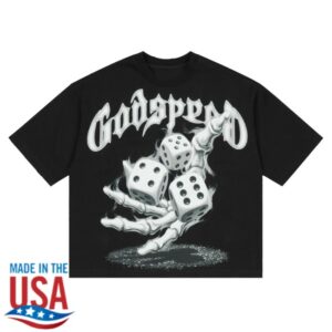 Godspeed Merch Store No Risk, No Reward T-Shirt (Black)