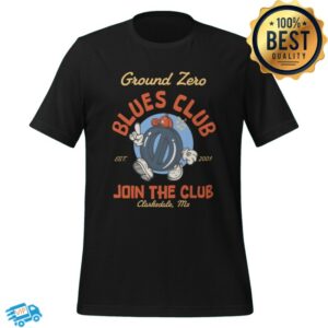 Ground Zero Blues Club Merch Store Ground Zero Tune Tee Black