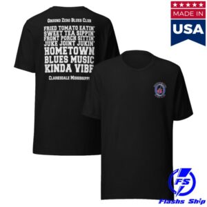 Ground Zero Blues Club Merch Store Ground Zero Vibes Tee Black