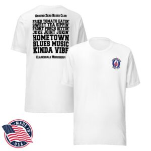 Ground Zero Blues Club Merch Store Ground Zero Vibes Tee White