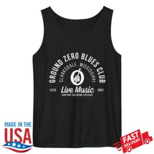 Ground Zero Blues Club Merch Store Live Music Tank