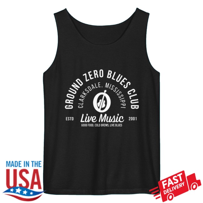 Ground Zero Blues Club Merch Store Live Music Tank 2 Ground Zero Blues Club Merch Store Live Music Tank