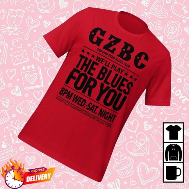 Ground Zero Blues Club Merch Store Play The Blues For You Tee Dark 3 Ground Zero Blues Club Merch Store Play The Blues For You Tee Dark