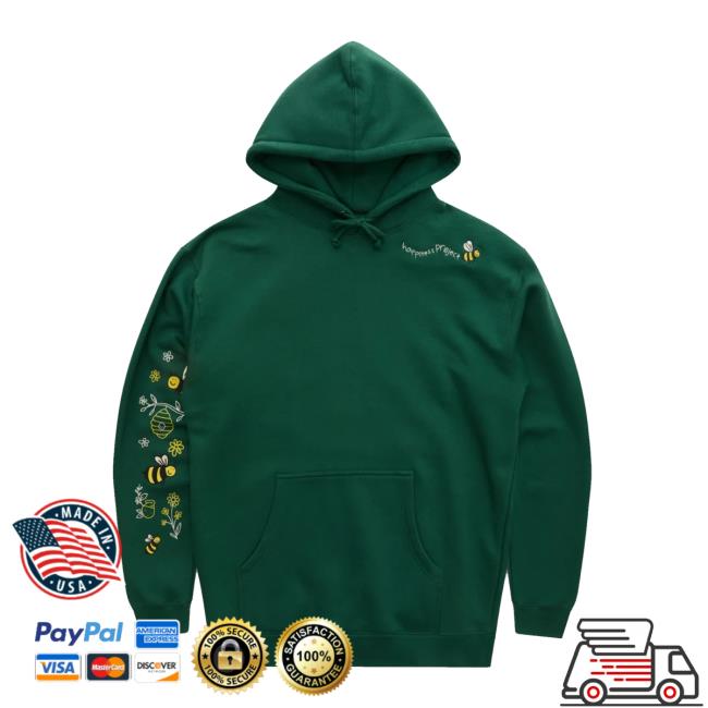 Happiness Project Merch Store Bee Kind Hoodie 3 Happiness Project Merch Store Bee Kind Hoodie