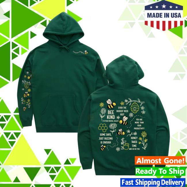 Happiness Project Merch Store Bee Kind Hoodie 5 Happiness Project Merch Store Bee Kind Hoodie