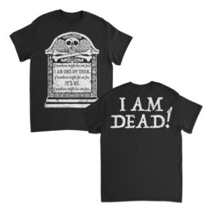 Hawthorne Heights Store Merch Hawthorne Heights I Am Dead T-Shirt Black
