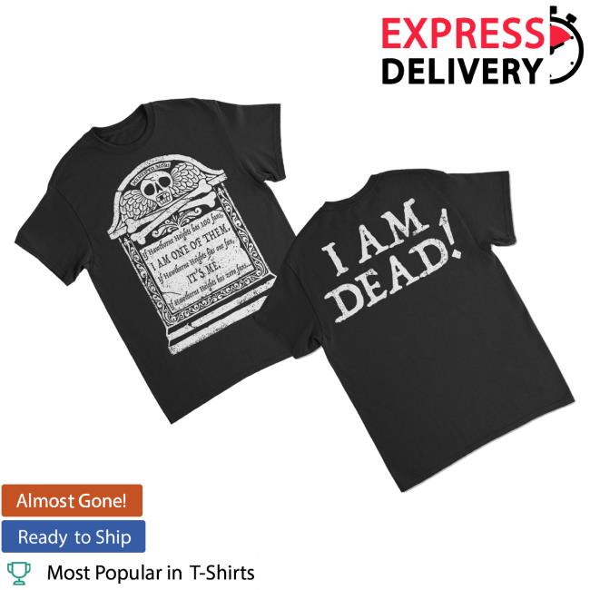 Hawthorne Heights Store Merch Hawthorne Heights I Am Dead T-Shirt Black 3 Hawthorne Heights Store Merch Hawthorne Heights I Am Dead T-Shirt Black