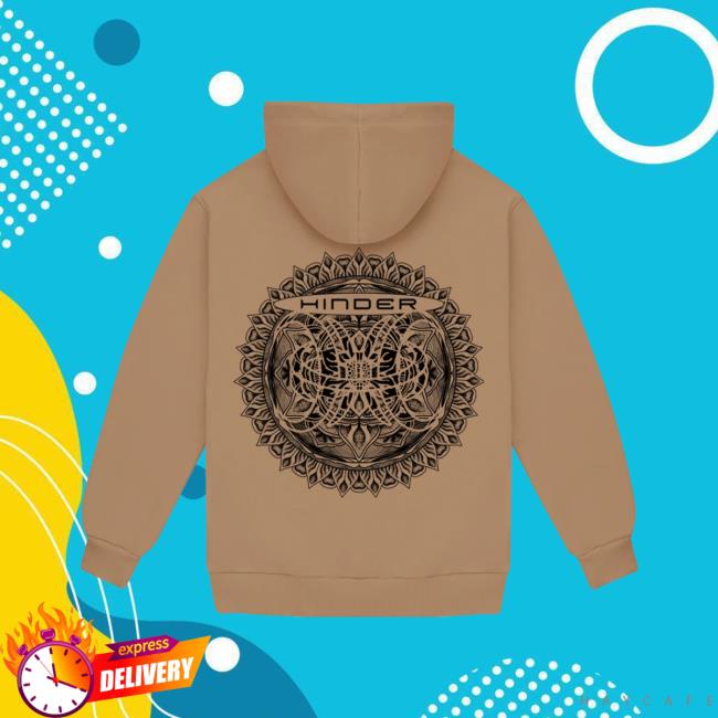 Hinder Music Merch Store Mandala Hoodie (Sandstone) 4 Hinder Music Merch Store Mandala Hoodie (Sandstone)