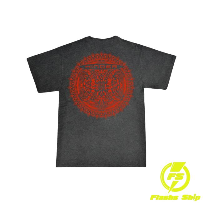 Hinder Music Merch Store Mandala Tee (Black) 4 Hinder Music Merch Store Mandala Tee (Black)