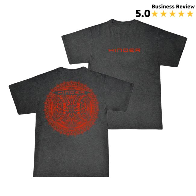 Hinder Music Merch Store Mandala Tee (Black) 5 Hinder Music Merch Store Mandala Tee (Black)