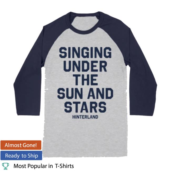 Hinterland Iowa Merch Store Under The Sun &Stars Raglan 3 4 Sleeve 2 Hinterland Iowa Merch Store Under The Sun & Stars Raglan 3 4 Sleeve