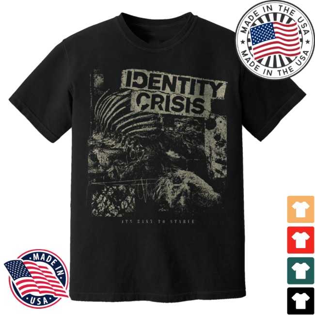 Identity Crisis Merch Store Starve Ep T-Shirt 3 Identity Crisis Merch Store Starve Ep T-Shirt