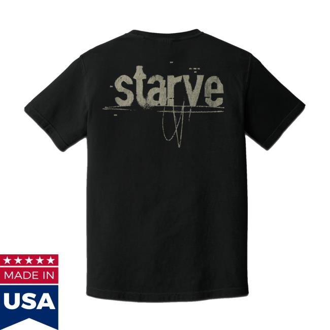 Identity Crisis Store Merch Starve Ep T-Shirt 4 Identity Crisis Store Merch Starve Ep T-Shirt