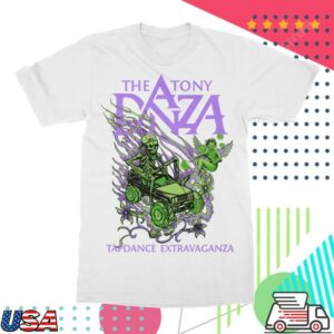 Indiemerchstore The Tony Danza Tapdance Extravaganza Truckin (White) T-Shirt