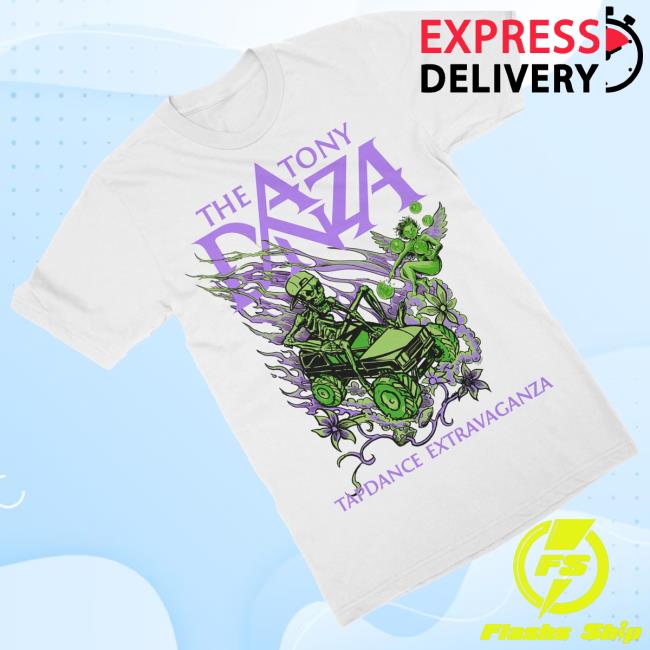 Indiemerchstore The Tony Danza Tapdance Extravaganza Truckin (White) T-Shirt 3 Indiemerchstore The Tony Danza Tapdance Extravaganza Truckin (White) T-Shirt
