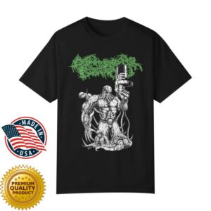 Iron Fortress Records Merch Store Damnations Domain Bloodshed Music Short Sleeve T-Shirt