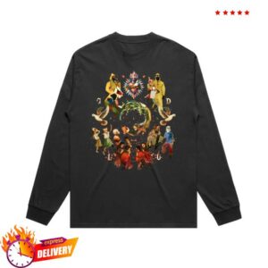 Jid Merch Store Black J.I.D. Gdlu Long Sleeve Tee