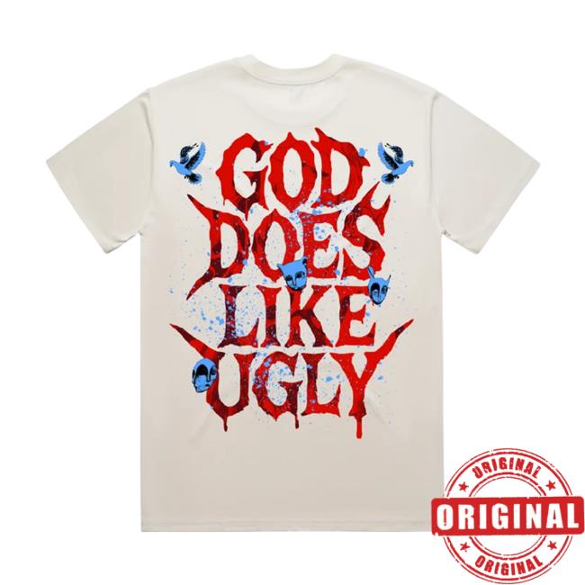 Jid Merch Store Faded White J.I.D. Gdlu Tee 4 Jid Merch Store Faded White J.I.D. Gdlu Tee