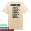 John Coltrane Merch Store Live In Japan 1966 T-Shirt 1 John Coltrane Merch Store Live In Japan 1966 T-Shirt