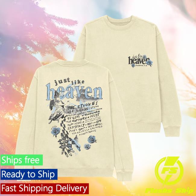 Just Like Heaven Store Merch Roses 2026 Lineup Sweatshirt 5 Just Like Heaven Store Merch Roses 2026 Lineup Sweatshirt