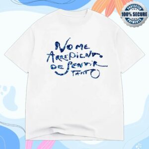 Karol G Store Merch No Me Arrepiento De Sentir Tanto Tee