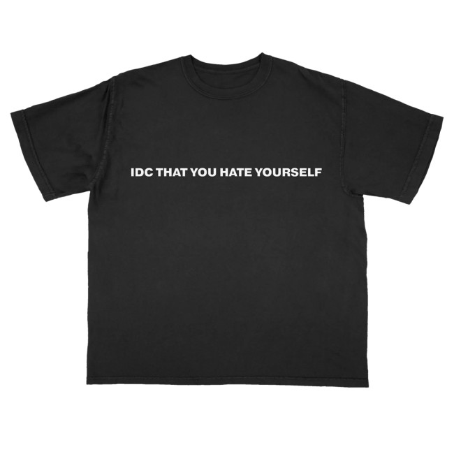 Knocked Loose Merch Store Hate Yourself Black T-Shirt 3 Knocked Loose Merch Store Hate Yourself Black T-Shirt
