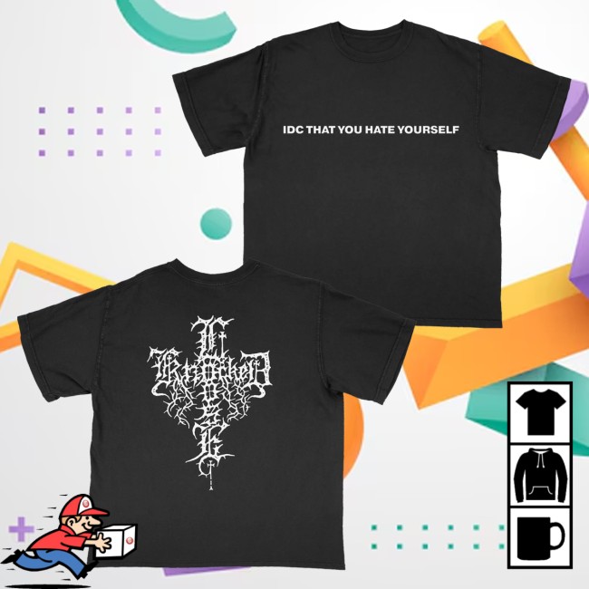 Knocked Loose Merch Store Hate Yourself Black T-Shirt 5 Knocked Loose Merch Store Hate Yourself Black T-Shirt