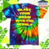 Levity Merch Store Levity Blast Your Brain Smiiiley Tee In Whirlpool Tie Dye 1 Levity Merch Store Levity Blast Your Brain Smiiiley Tee In Whirlpool Tie Dye